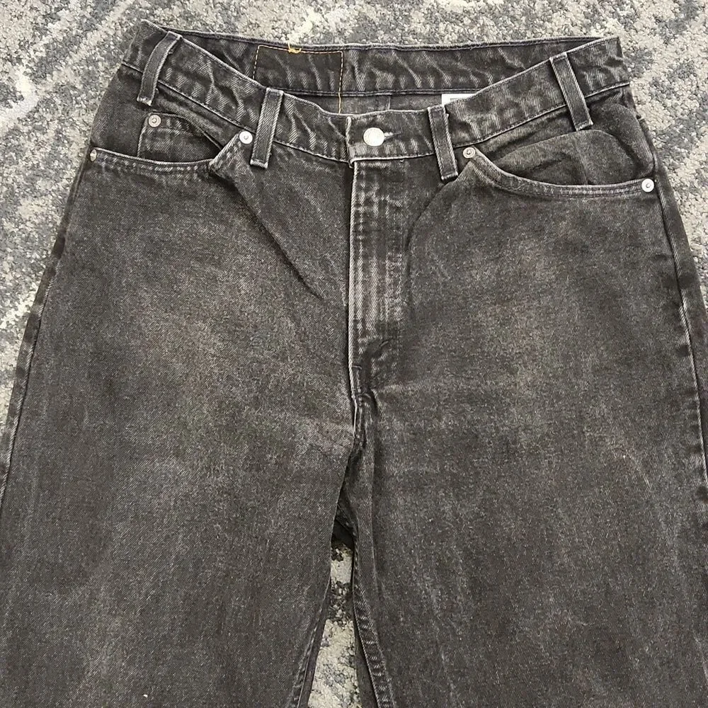 Vintage 1995 Levi's 560 Loose Fit Tappered Leg Orange Tab Denim Jeans 33 x 34